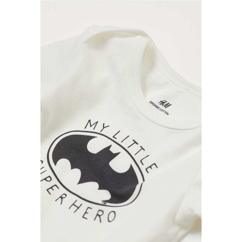 Set 3 chi tiết dài tay batman HM H&amp;M _hàng chính hãng authentic