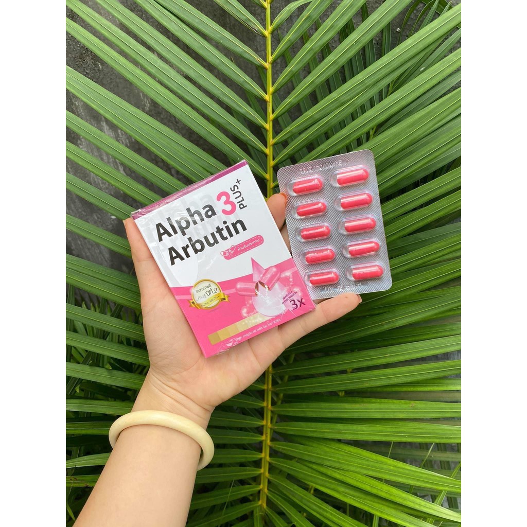 KÍCH TRẮNG BODY ALPHA ARBUTIN THÁI- 10 VIÊN