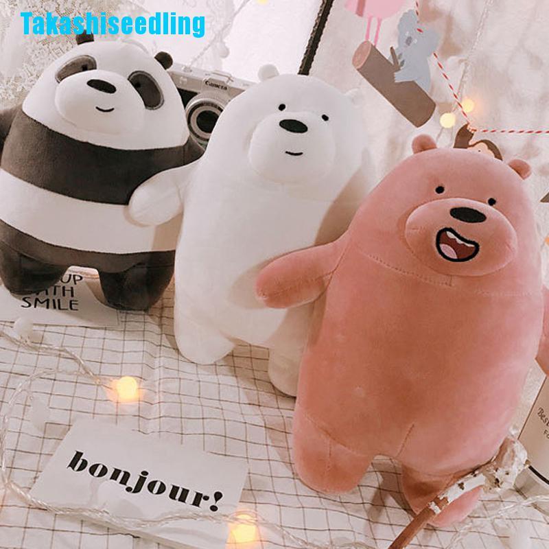 WE BARE BEAR Gấu Nhồi Bông Mềm Hình Chú Gấu We Bare Bears 9inch (25cm)