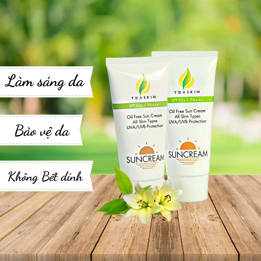 Kem Chống Nắng Hàn Quốc TDA Skin, Kem Chống Nắng Nâng Tông Không Bết Dính