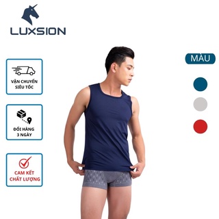 Áo Sát Nách Tank-Top  Kiểu Dáng Ôm Body Thể Thao, Co Dãn 4 Chiều Lên Phom Chuẩn Đẹp Cho Các Anh Tập Gym, Thể Dục LUXSION