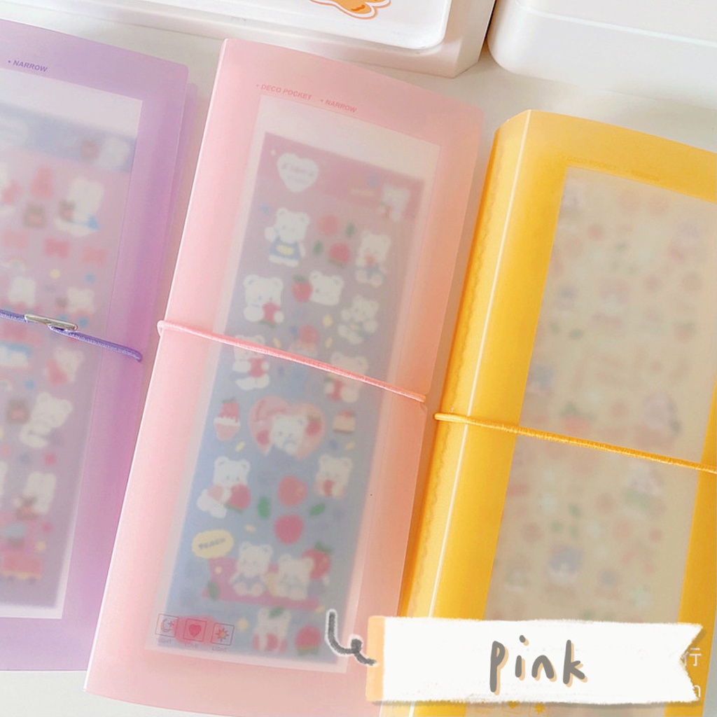 Sổ lưu trữ stickers/ cards/ strip - folder collect stickers
