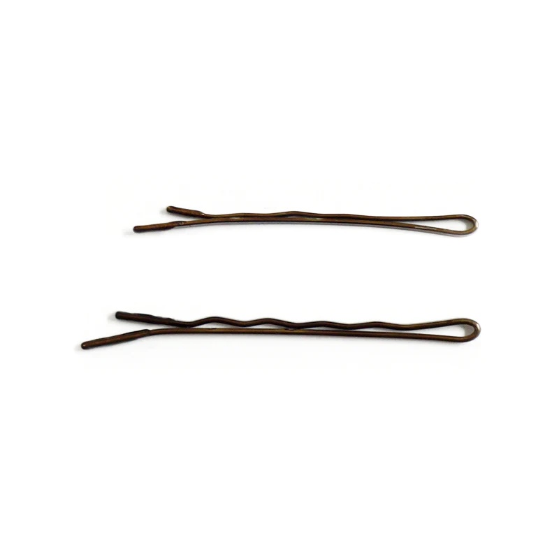 Daiso Kẹp Tóc Màu Nâu Tự Nhiên Hair Pin Natural Brown 40P