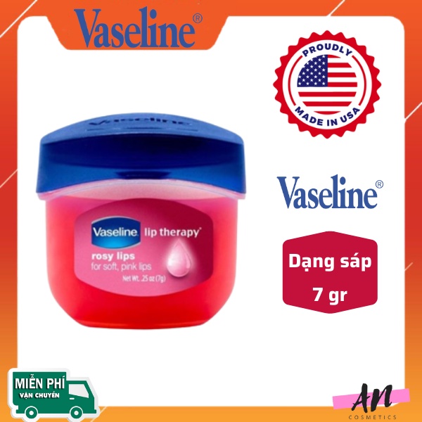 Son dưỡng Vaseline có màu Lip Rose 7g