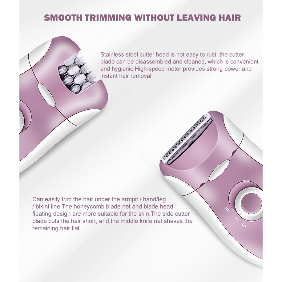 Ubeator Home Epilator Whole Body Hair Remover Rechargeable