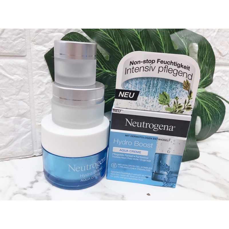 Kem Dưỡng ẩm Neutrogena Hydro Boost Gel cream/AQUA CREAM cho da khô 50ml