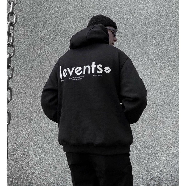📍 Hoodie Levent Black 📍