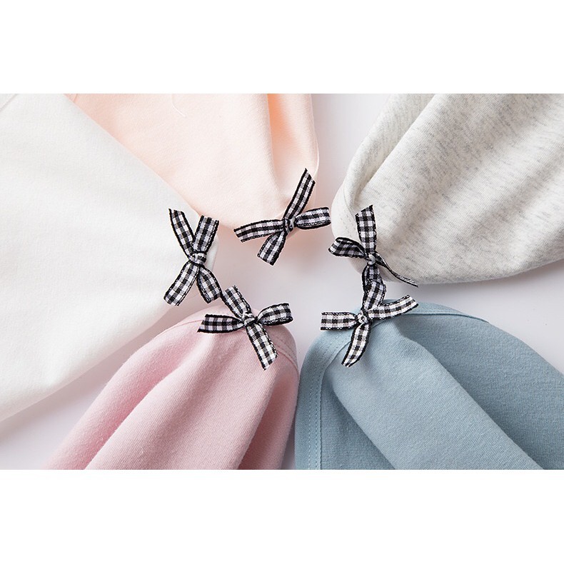 Quần lót cotton nữ đính nơ dễ thương đáng yêu có may lót bên trong Q009 | BigBuy360 - bigbuy360.vn