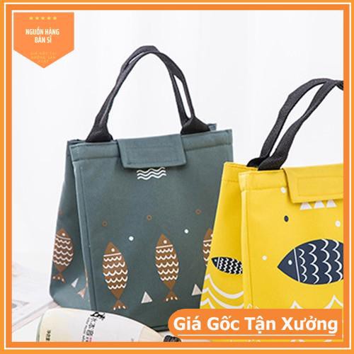 [Xả kho-FreeShip Đơn Từ 50K] Túi đựng hộp cơm giữ nhiệt cao cấp hình cá 2021 | BigBuy360 - bigbuy360.vn