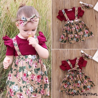 Set váy kèm băng đô cho bé (kèm ảnh thật cuối cùng)