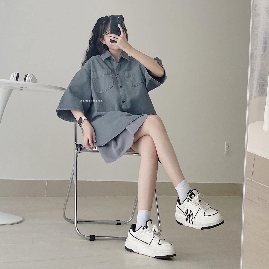 Chân Váy Ngắn Dáng Chữ A JEM CLOSET Có Quần Bảo Hộ Form Siêu Hách Dáng TITTY 3405