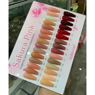 Sơn gel thạch bobo chính hãng chất đậm đặc, bám móng, lên màu chuẩn 15ml - trùm nail mi