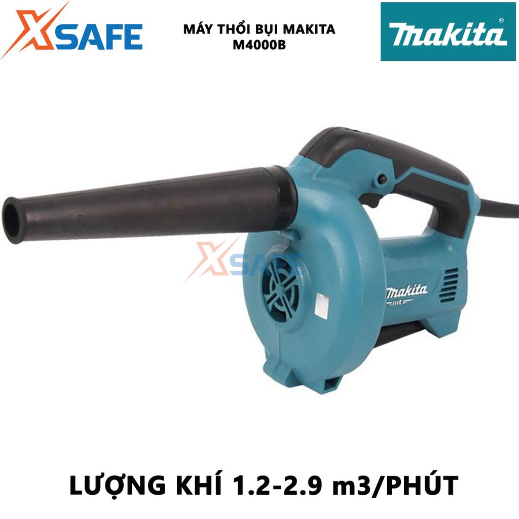 Máy thổi bụi MAKITA M4000B 530W Máy thổi cầm tay có chỉnh tốc, tốc độ không tải 8500-16000, độ bền cao - [XSAFE]