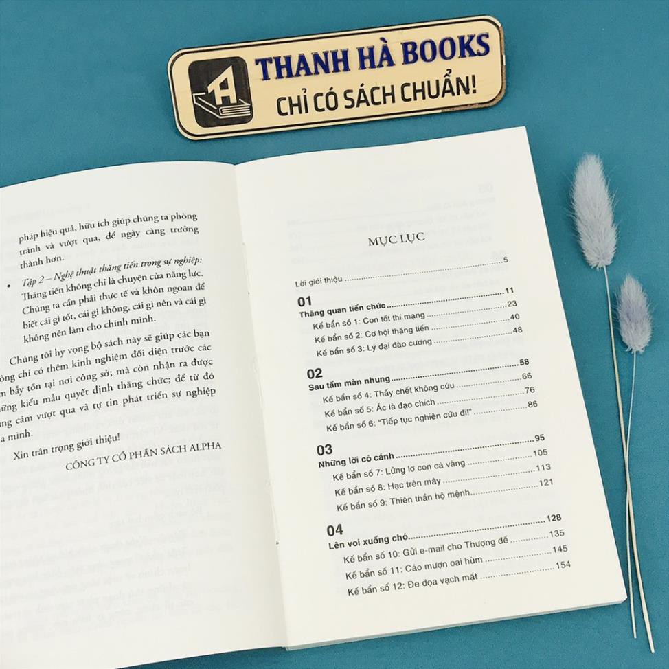 Sách - Mưu Hèn Kế Bẩn Nơi Công Sở - Nghệ Thuật Nhận Biết Và Phòng Tránh Tiểu Nhân Trong Công Việc [AlphaBooks]
