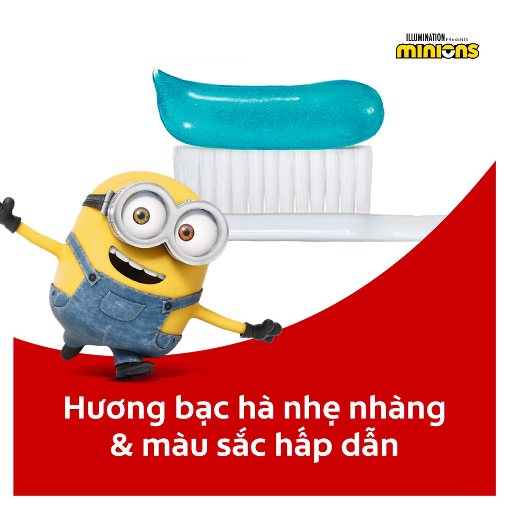 [Mã FMCGCO5 giảm 8% đơn 250K] Bộ 2 kem đánh răng 90g và bàn chải Colgate cho trẻ em Minion