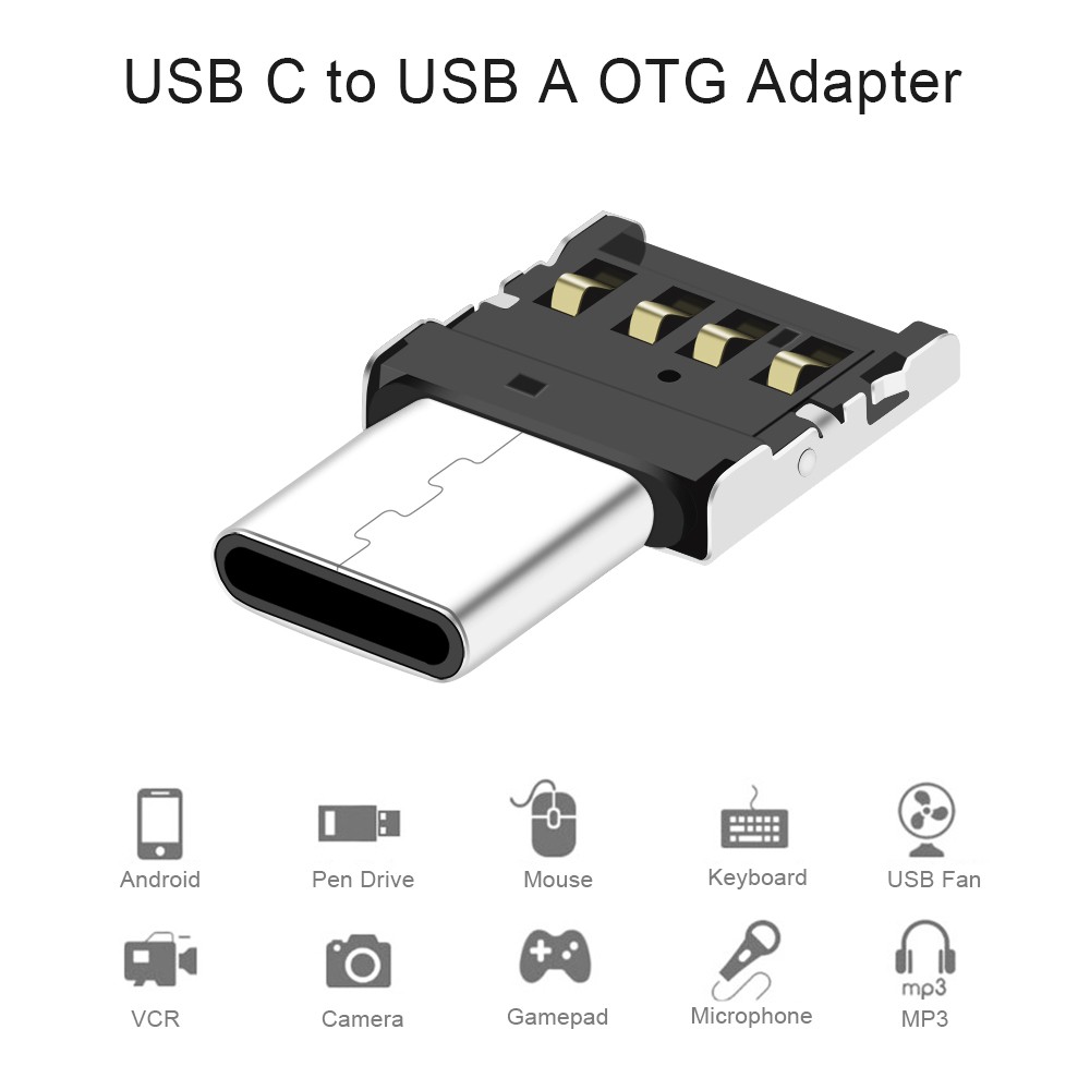 ONEPLUS Đầu Chuyển Đổi Usb Type C Sang Usb A Otg 3.1 Sang Usb 2.0 Cho Samsung S8 Plus / Google Pixel / Nexus 5x 6p / Macbook / Lg V20 G6 / Microsoft Lumia 950 Xl / Nokiaplus 5t 3