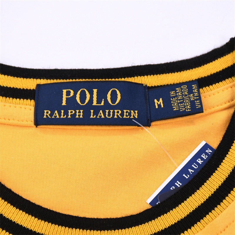 Áo polo Cotton Tay Ngắn Dáng Ôm In Hình Ralph Lauren Thời Trang Cho Nam