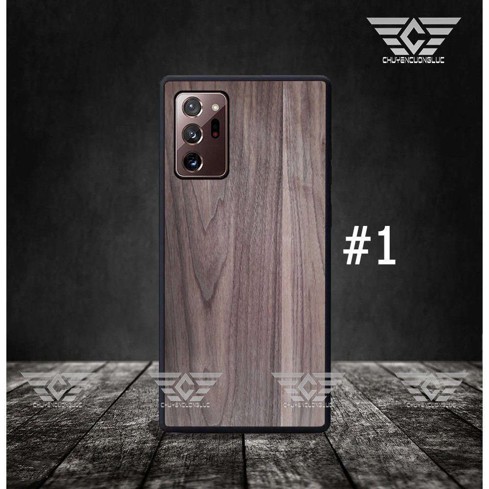 Ốp lưng bằng gỗ SAMSUNG NOTE 20/ NOTE 20 ULTRA - GỖ TỰ NHIÊN WALNUT