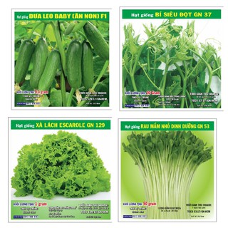 [KM ĐỒNG GIÁ] HẠT GIỐNG CỦ QUẢ