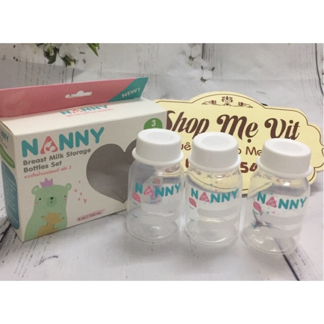 Bình trữ sữa Nanny 125ml