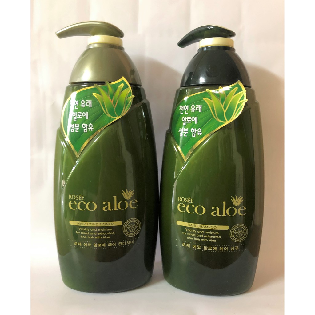 DẦU GỘI DƯỠNG TÓC NHA ĐAM ECO ALOE 760ml