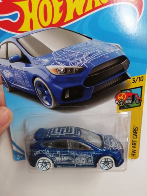 Hot Wheels Mô Hình Đồ Chơi Xe Hơi Ford Focus Rs