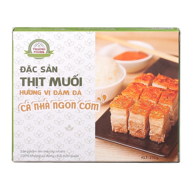 Đặc sản Thịt Muối - Hương vị đậm đà, cả nhà ngon cơm - Thương hiệu Trường food