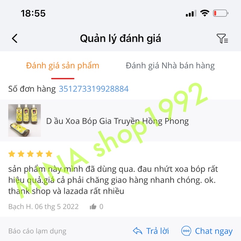 Dầu Xoa Bóp Gia Truyền Hồng Phong 100ml - loại 1