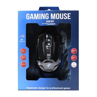 Chuột game có dây TEXET HH-X1 Đen/Trắng
