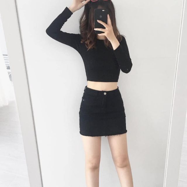 ÁO CROPTOP TAY DÀI | BigBuy360 - bigbuy360.vn