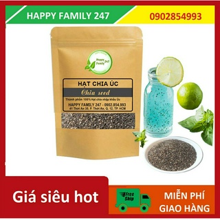 500g hạt chia nhập khẩu úc