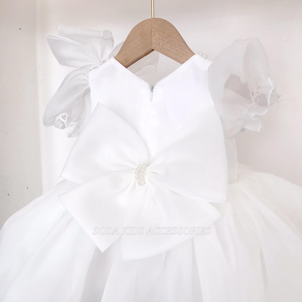 Váy công chúa tùng xòe cho bé gái (Ảnh thật)