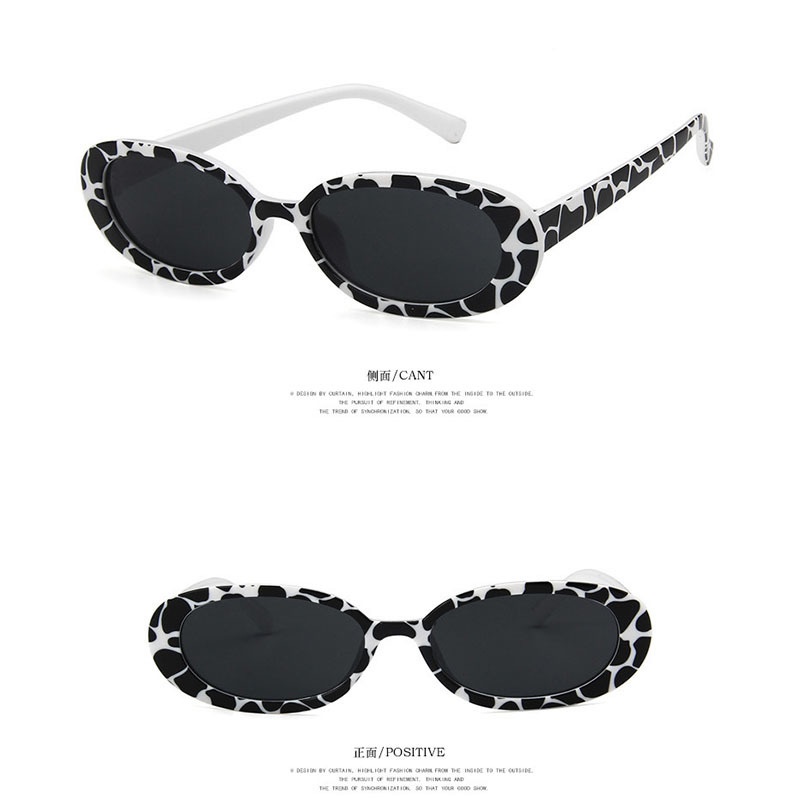 Kính mát gọng bầu dục thời trang Hàn Quốc cho nữ