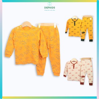 Đồ bộ xuất Hàn dài tay cho bé trai cotton Hàn mềm- BD7
