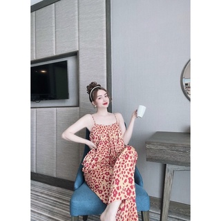 [Bộ Lụa Tằm Mềm Mại 2 Dây Xếp Li] Lụa Latin Loại 1