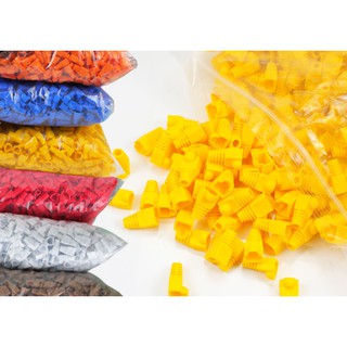 100 Đầu chụp hạt mạng RJ45