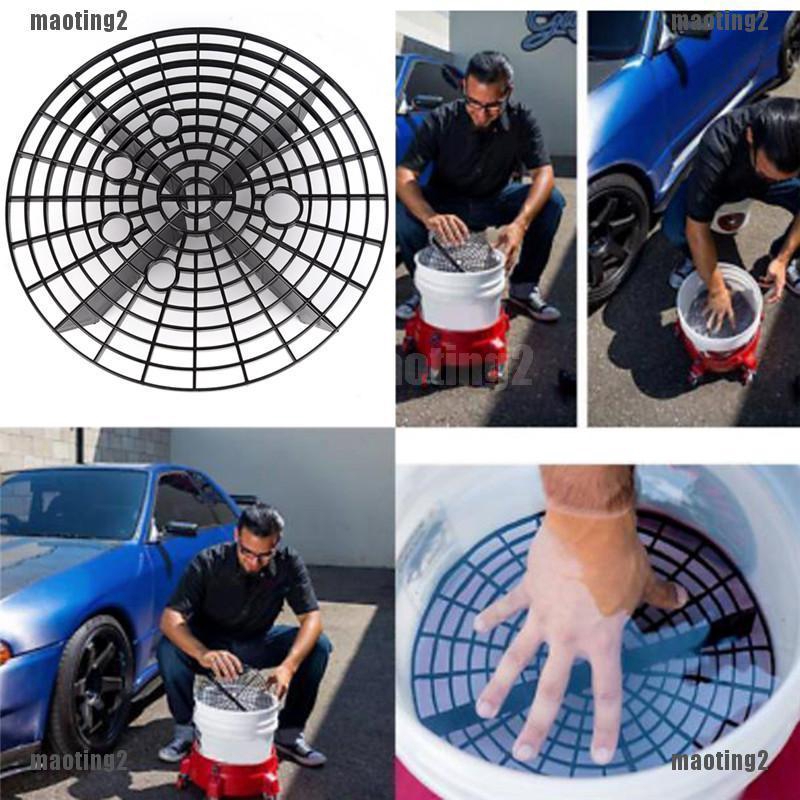 Car Scratch Grit Guard Bucket Insert Washboard Wash Sponge Dirt Remover Tool