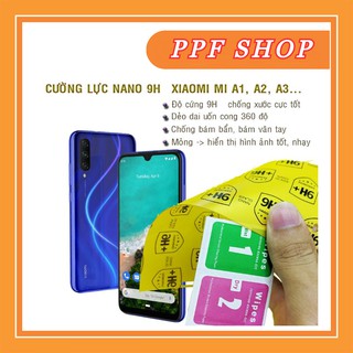 Kính cường lực dẻo nano 9H Xiaomi A1, A2, A2 Lite, A3