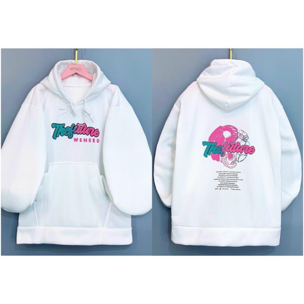 Áo Khoác Hoodie Nỉ XUKA SHOP in The Future Unisex, dành cho Nam Nữ cho Cặp Đôi Có 2 Màu Chất Nỉ  Form rộng Ulzzang | BigBuy360 - bigbuy360.vn