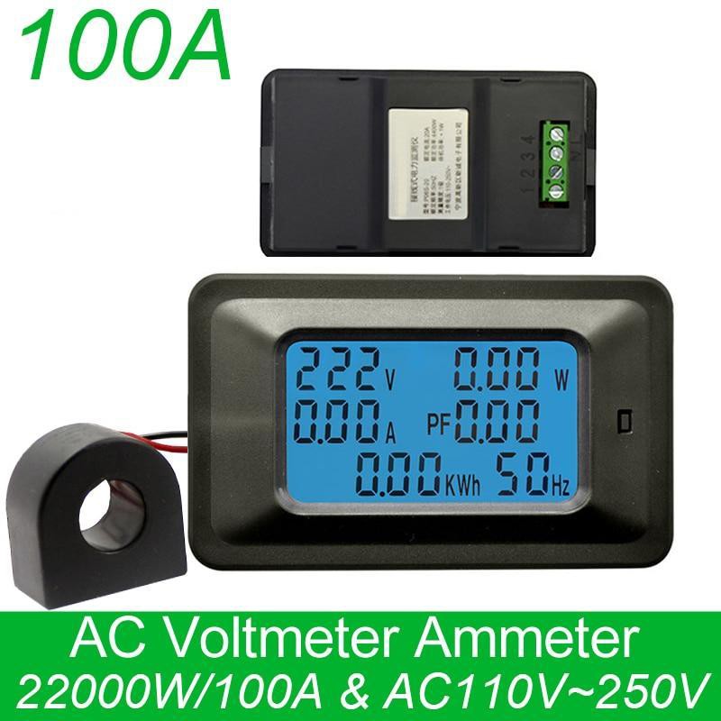 Công tơ điện tử 1 pha 6 thông số 100A P06S-100 22kW có đèn nền và reset