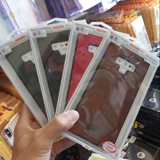 Ốp lưng Sulada vân da samsung note 9