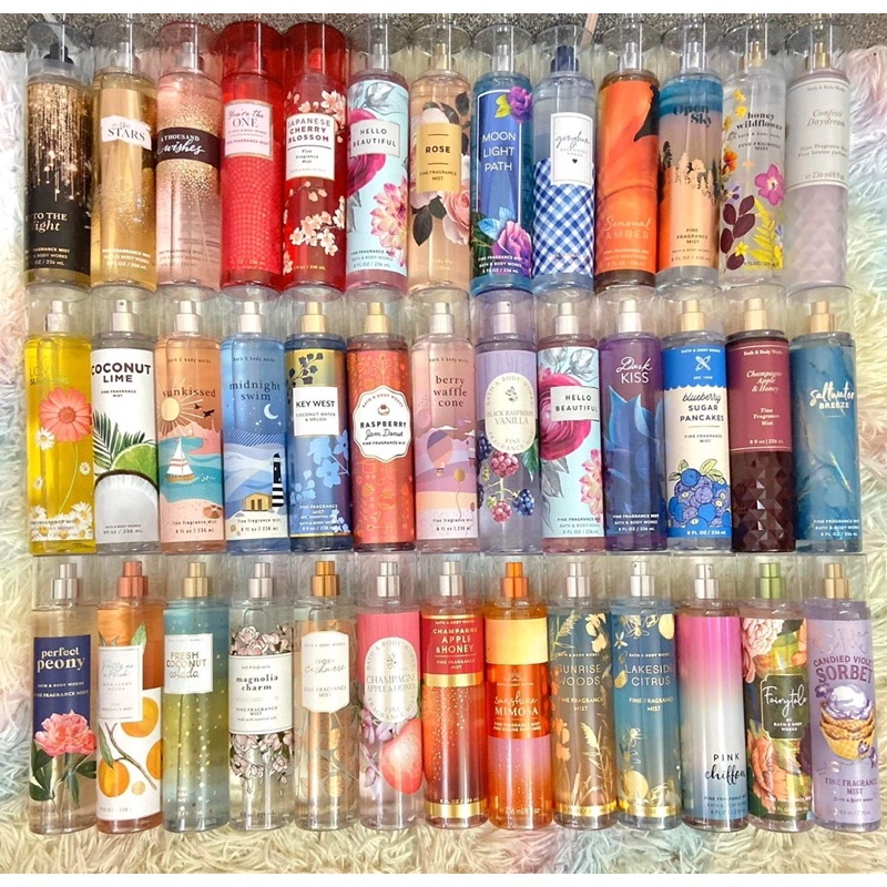 Xịt thơm body mist Bath And Body Works hương nước hoa Fullsize 236ml | BigBuy360 - bigbuy360.vn