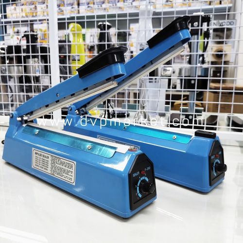 Máy hàn miệng túi nilon, túi zip dập tay PFS 200 250 300mm