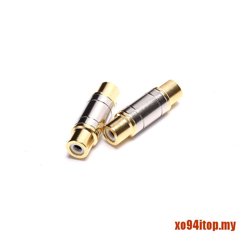 Set 2 Đầu Nối Rca Kép Mạ Vàng Chuyên Dụng | BigBuy360 - bigbuy360.vn