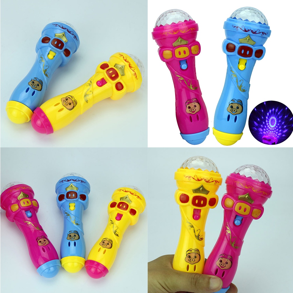 Micro đồ chơi có đèn chớp nháy vui nhộn cho bé