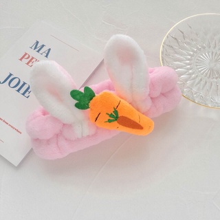 Băng đô tai thỏ đính cà rốt