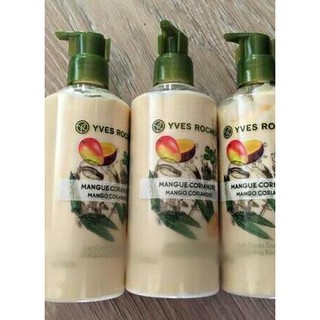 Sữa dưỡng thể Yves Rocher Energizing Body Lotion Mango Coriander (Hương xoài và mùi tây - Chai 390ml)