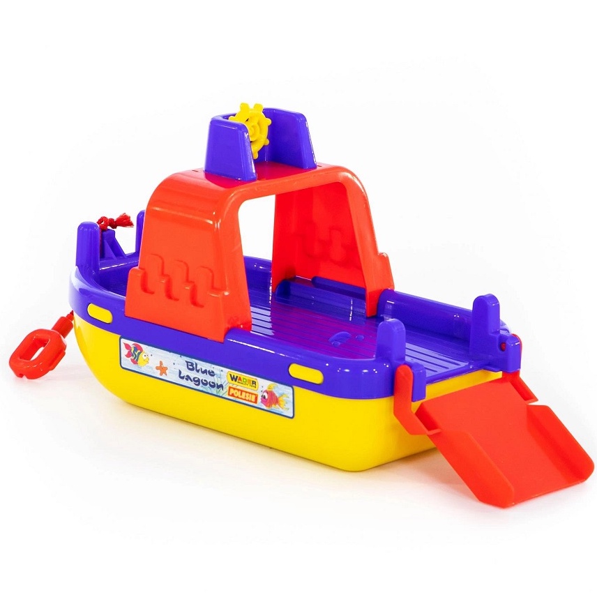 Đồ chơi trẻ sơ sinh và trẻ nhỏ Polesie tàu vận chuyển đồ chơi Lagoon PLS-41524 - giao mẫu ngẫu nhiên