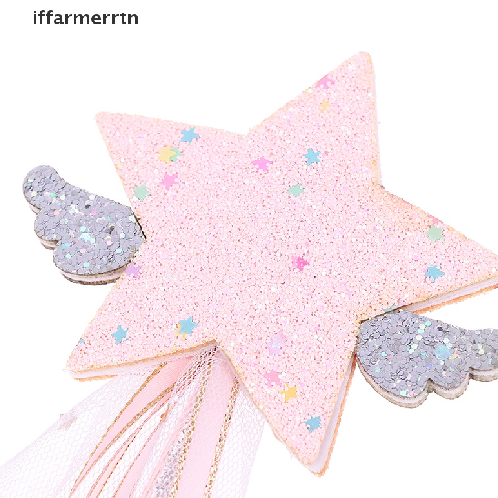 1 Gậy Hóa Trang Halloween Ngôi Sao Năm Cánh Phối Tua Rua Dễ Thương Cho Bé