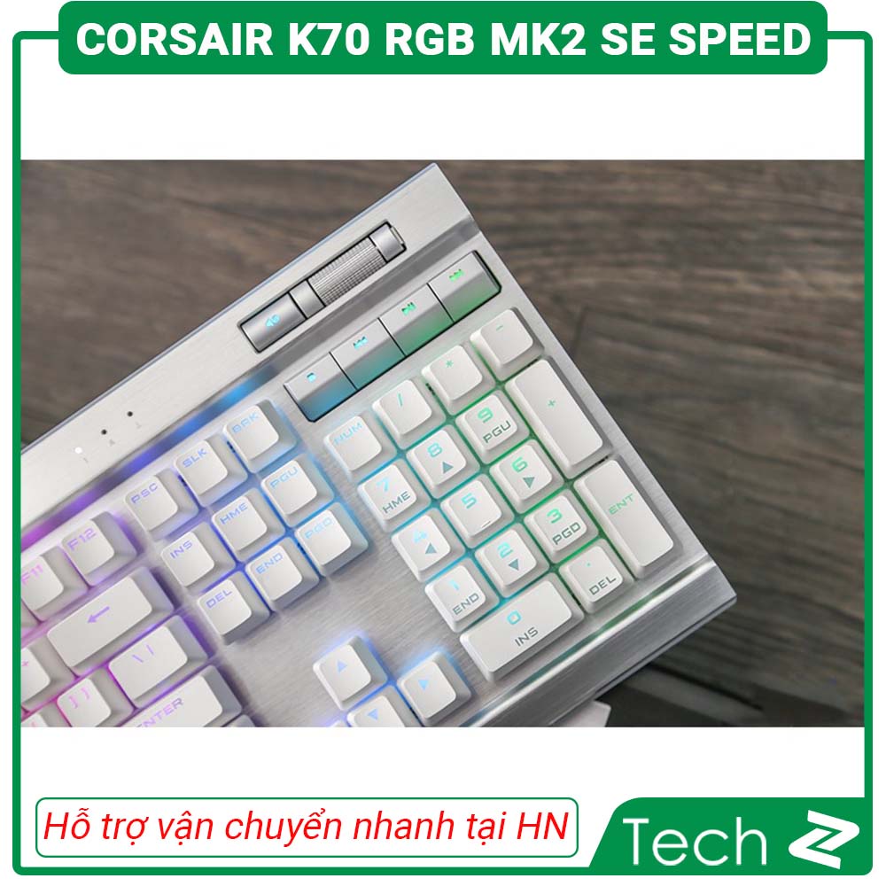 Bàn phím cơ Corsair K70 RGB MK2 SE Speed Switch